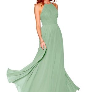 Azazie Bridesmaid Dress Agave (Sage Green)